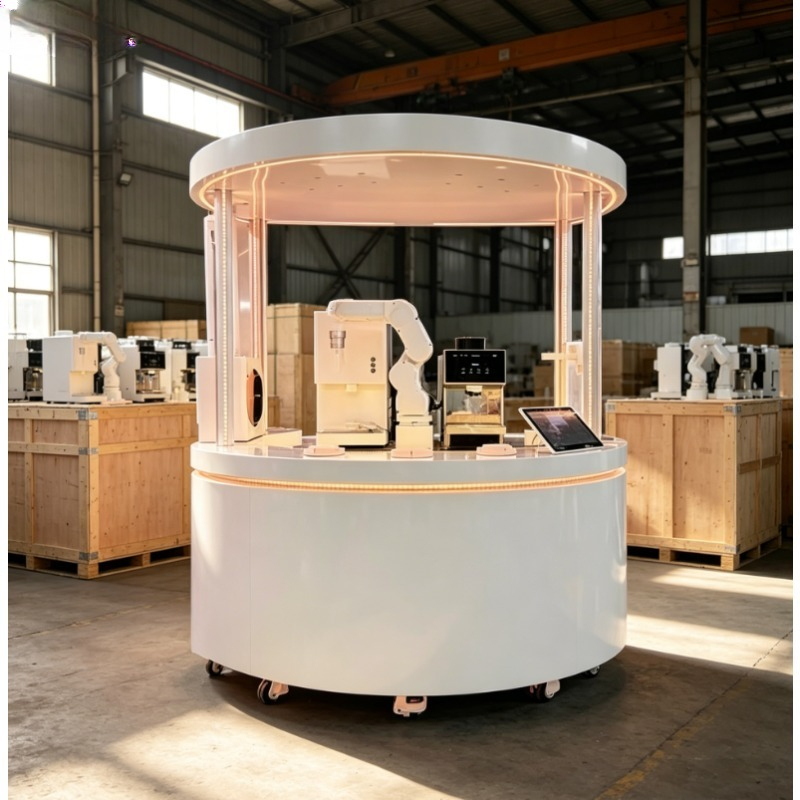 Coffee Equipment Service - Op maat gemaakte 6-assige robotbarista koffie-automaat,