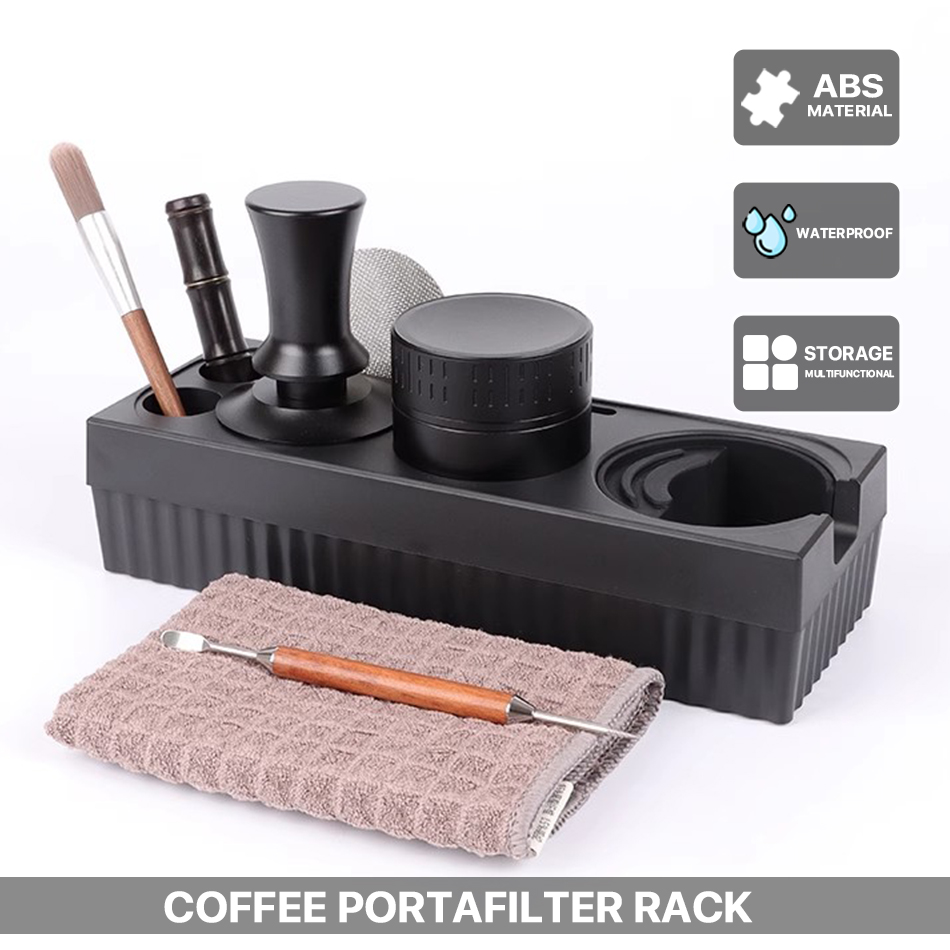 Portafilter 58Mm - 51/53/58Mm Abs Koffie Portafilter Rack Distributeur
