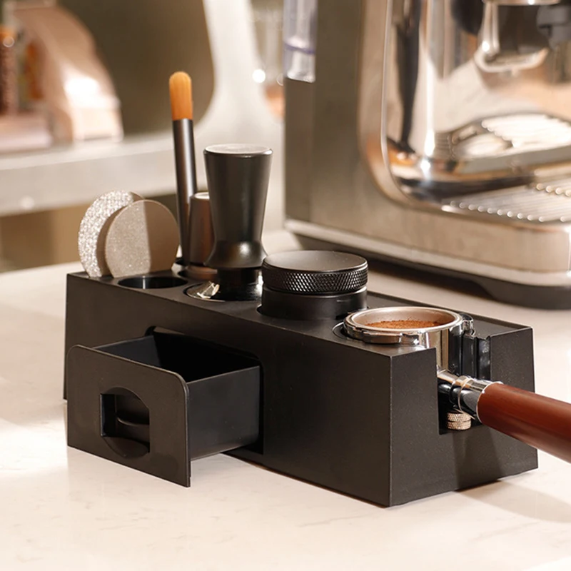 Portafilter 58Mm - 51/53/58mm ABS Koffieportafilterhouder Koffiefilterrek Espresso Tamper