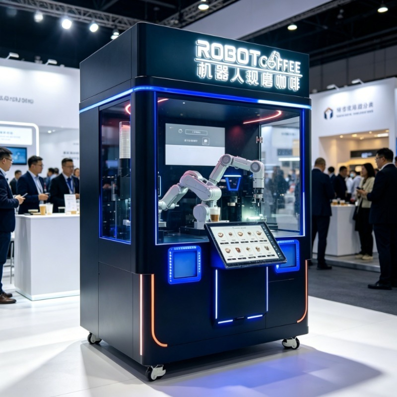Coffee Equipment Service - Op maat gemaakte 6-assige koffierobot, volautomatische