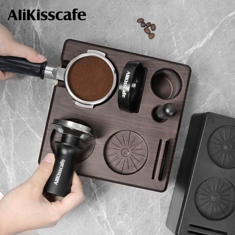 Coffee Equipment Tools - Koffie Tamper Station Portafilter Houder Stand
