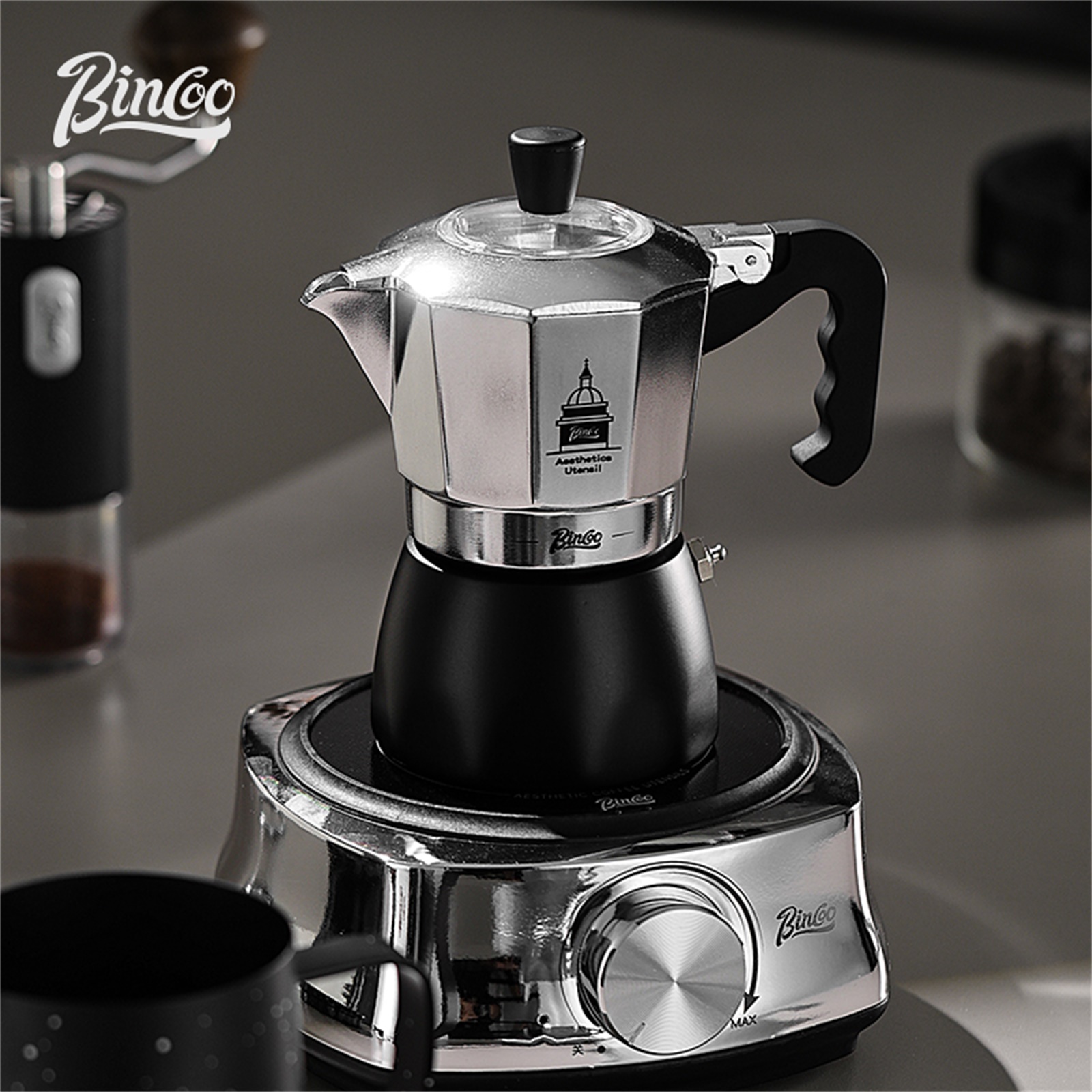 BINCOO Moka Pot met dubbele kl - Coffee Equipment Tools recensie en prijs