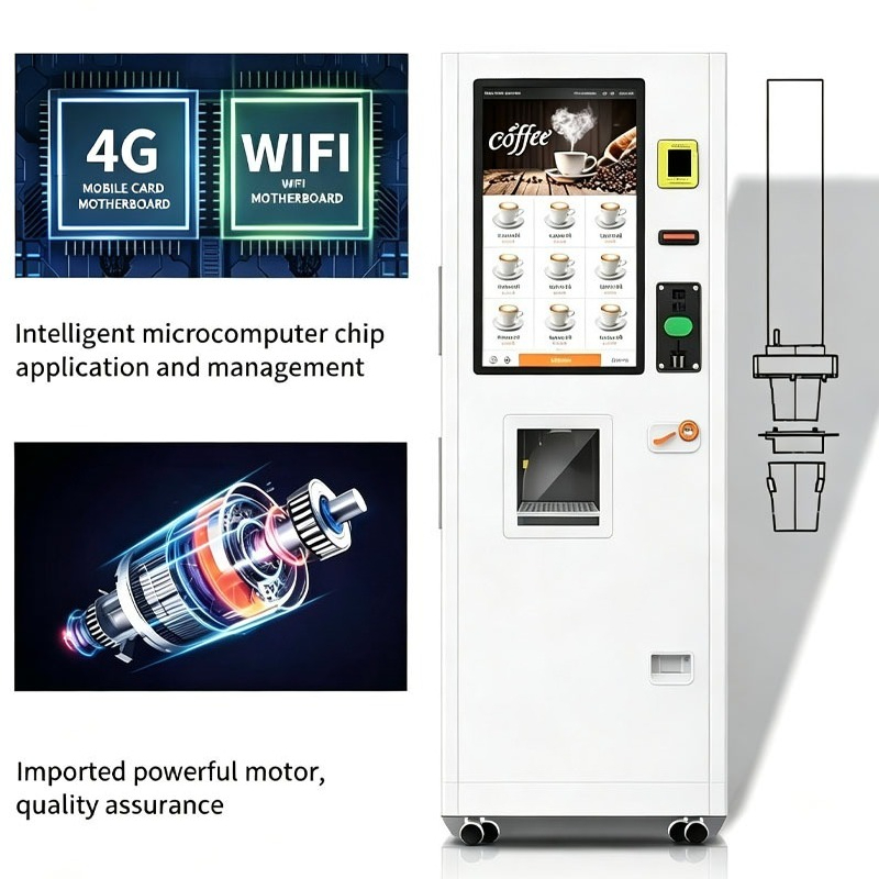 Koffiebonen automaat versgemal - Coffee Equipment Service recensie en prijs
