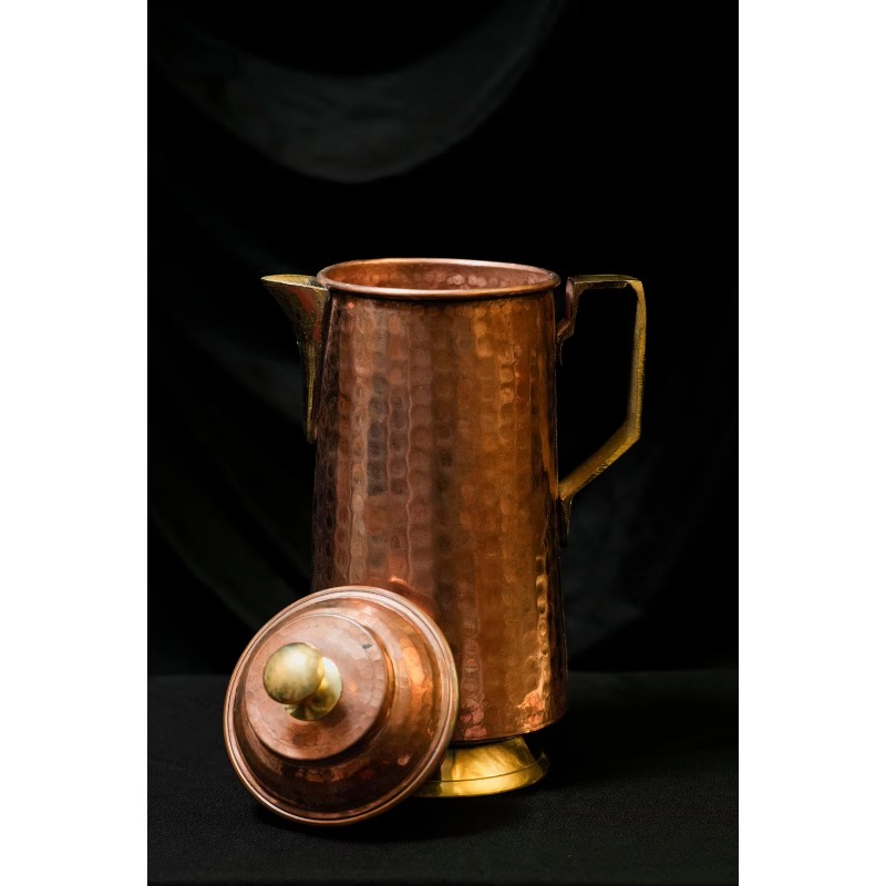 Vintage bruine gepolijste kope - Vintage Coffee Equipment recensie en prijs
