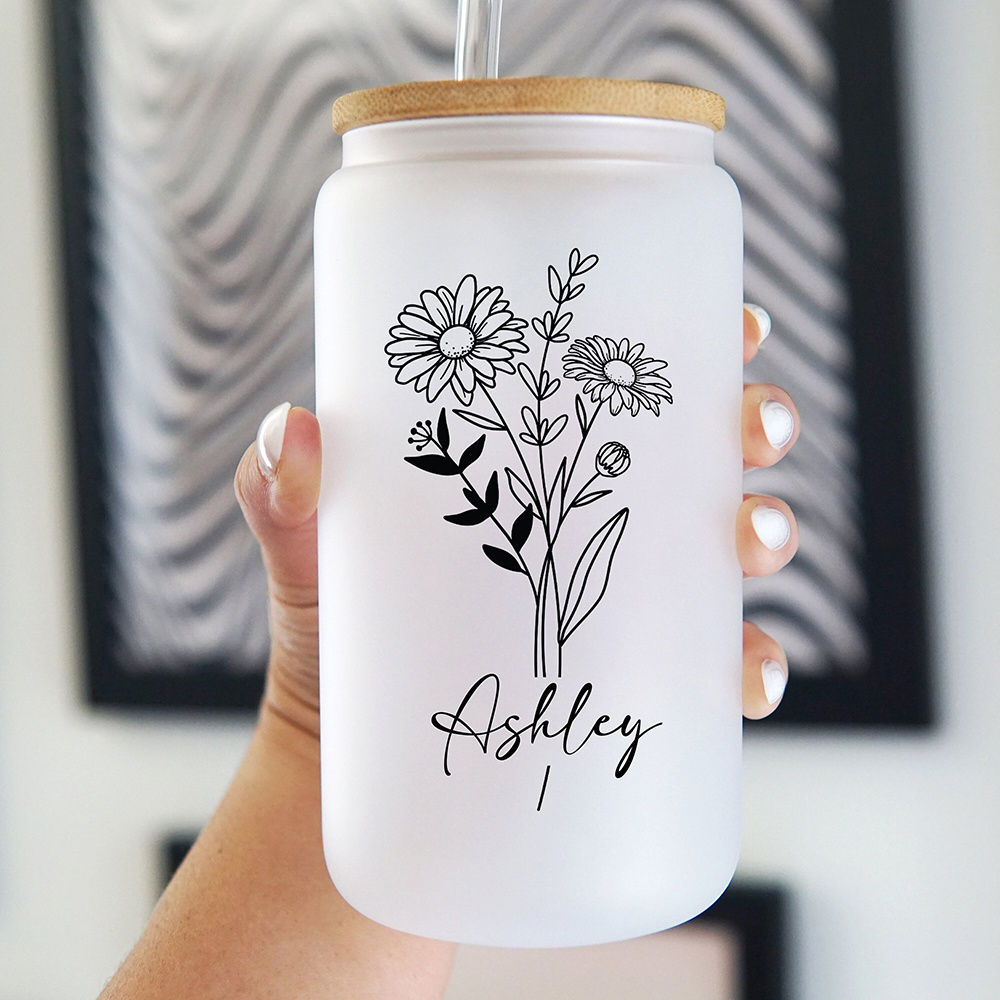 Op maat gemaakte glazen beker  - Coffee Equipment With Name recensie en prijs