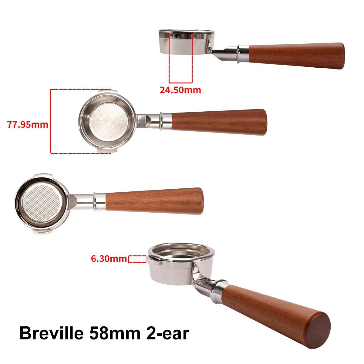 58Mm Bodemloze Portafilter Bre - Portafilter 58Mm recensie en prijs