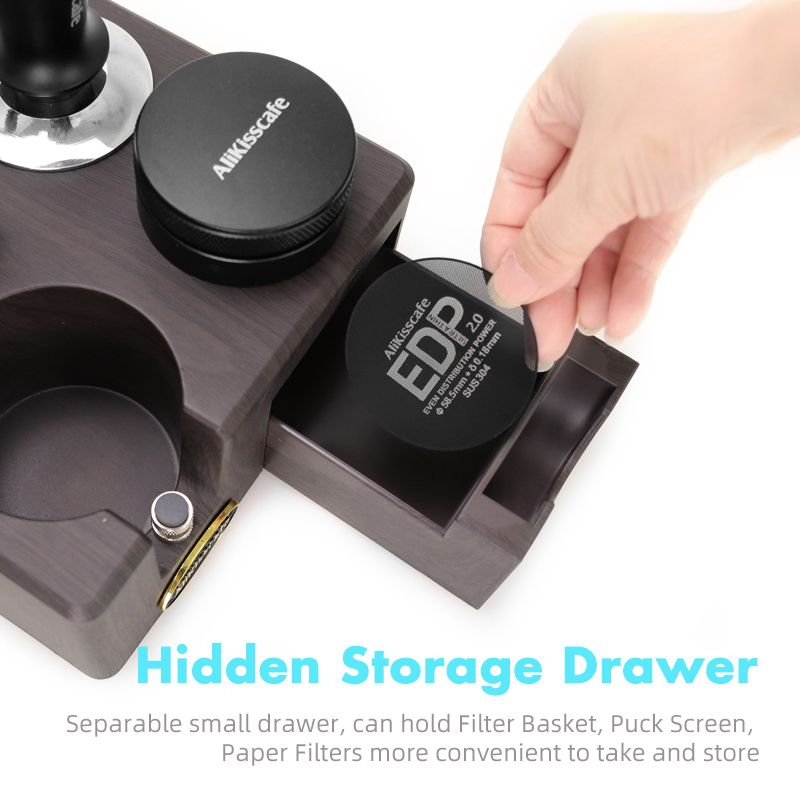 Koffie Tamper Station Portafil - Coffee Equipment Tools recensie en prijs